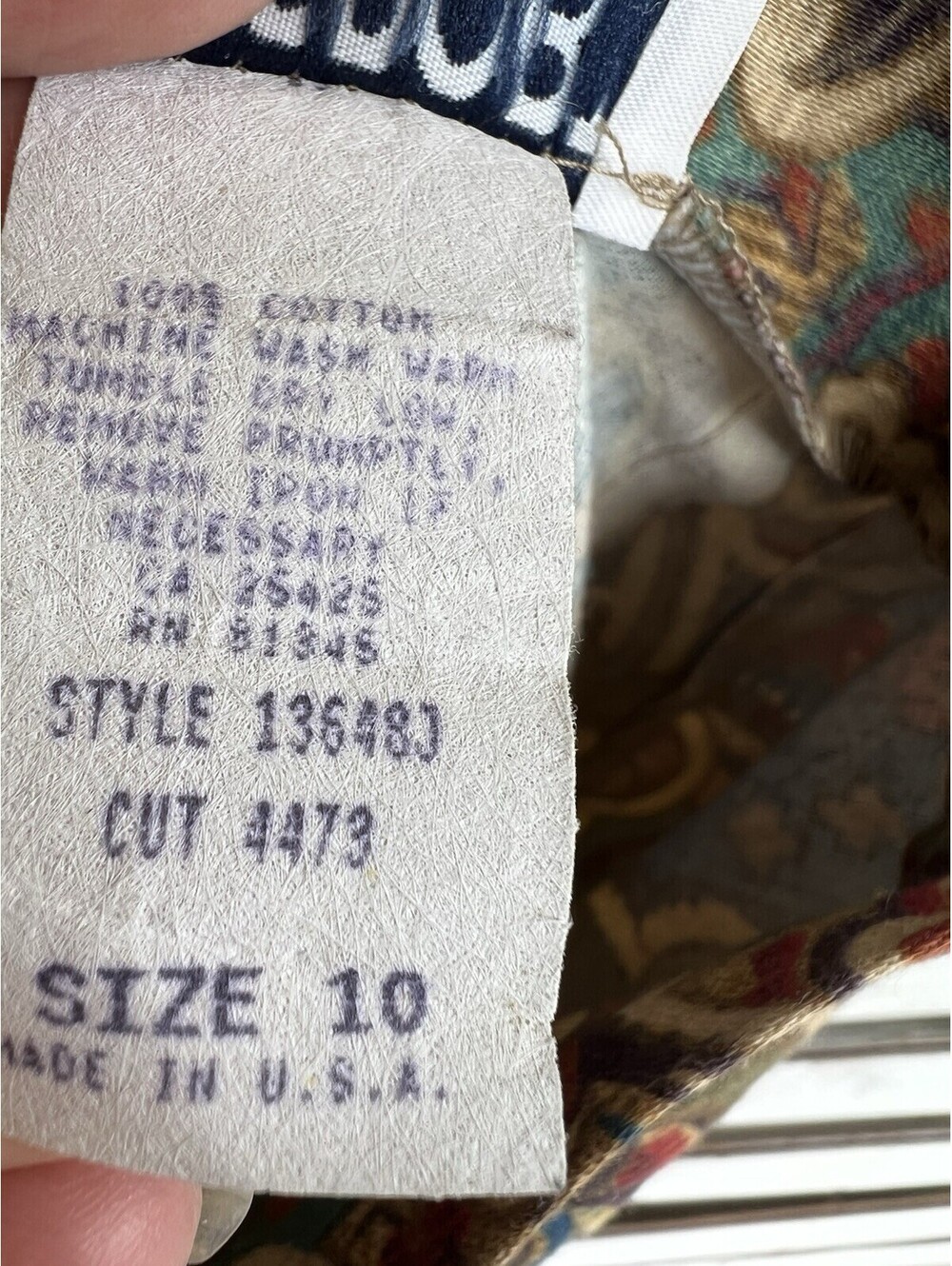 VRG SPORT womens Pencil Skirt Size 10 Made In USA Button Front Vintage. - Picture 8 of 15